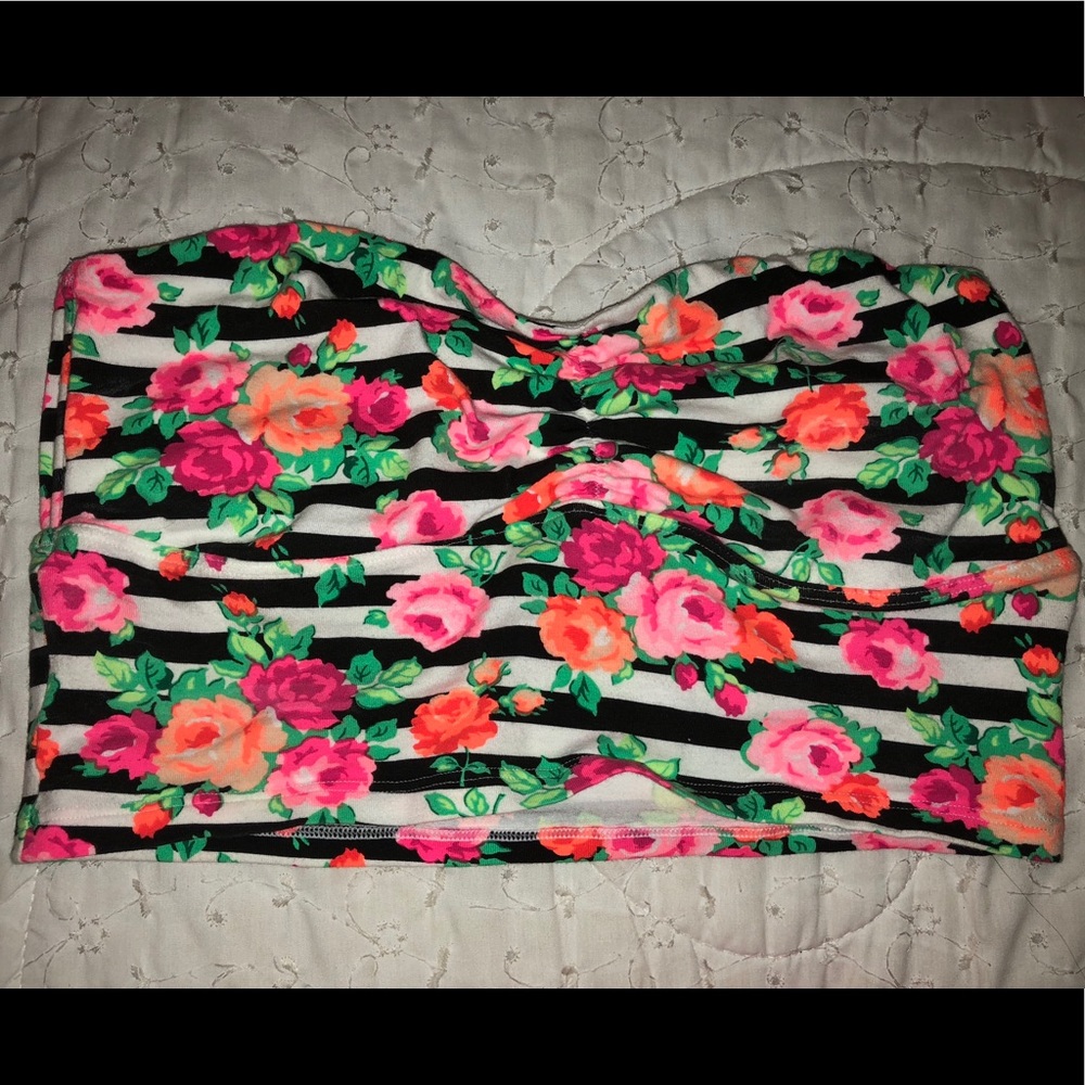 Bandeau crop top